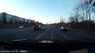 Rt 9 Poughkeepsie Accident Caught on Dashcam
