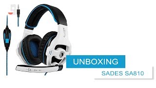 UNBOXING SADES SA810 Gaming Headset