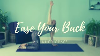 YOGA TO EASE YOUR BACK with Vicky - Beginners Yoga from home to release tension in the back