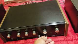 Sansui AU-101 Integrated Amplifier Test