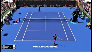 Taylor Fritz vs Rafa Nadal ATP Melbourne /AO.Tennis 2 |Online 23 [1080x60 fps] Gameplay PC