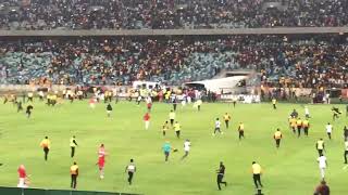 Nedbank Cup - Pitch Invasion - Kaizer Chiefs vs Free State Stars