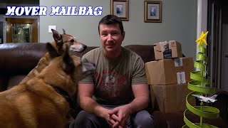 Mover Mailbag Christmas Doggo Edition