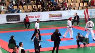 Taekwon-do ITF EC Maribor 2012 NDL vs BEL -71kg