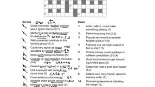 Telegraph Prize crossword 29521 answers and walkthrough Sat 14th November