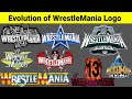 Evolution of WrestleMania Logo 1985-2026