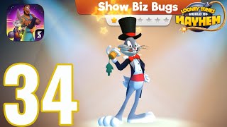 Looney Tunes World of Mayhem - Gameplay Walkthrough Part 34 - Show Biz Bugs (iOS, Android)