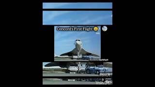 Concord's First flight VS Concord's Last flight #aviation #history #aviation #plane #concorde