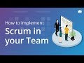 How to implement Scrum in your team | Scrum Guide | 6 steps to get started with Scrum | KnowledgeHut