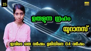 യുറാനസ്-ഉരുളുന്ന ഗ്രഹം Uranus-The Rolling Frozen World|Facts About Uranus|Infinity|Malayalam