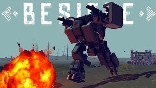 武器化された二足歩行ロボットがすべてを破壊する - Besiege Best Creations