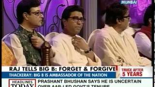 Raj Thackeray, Amitabh Bachchan bury the hatchet