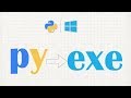 How to convert .py script to .exe application