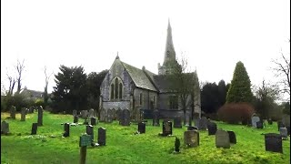 1100 AD ~ St Leonard's Parish Church, Monyash Village, Derbyshire UK