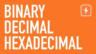 Binary, Hexadecimal, and Decimal Conversion – Simple Explanation | Basic Electronics