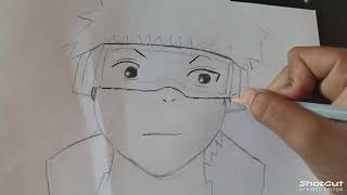 HOW TO DRAW OBITO UCHIHHA 😅😅😅 PLEASE 🥺 LIKE AND SUBSCRIBE JARRU KAR DENA ❤️👍👍👋👋