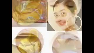 24K Gold Crystal Collagen Eye Mask