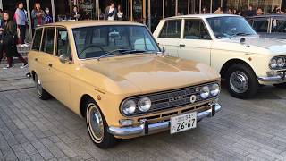 横浜ヒストリックカーデイ2019  ダットサンブルーバード P411,WP411,R411　Yokohama Historic Car Day