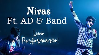 Nivas Ft. AD \u0026 Band Live Performance! | Singer Nivas | AD \u0026 Band | Thala Ajith | Rajinikanth