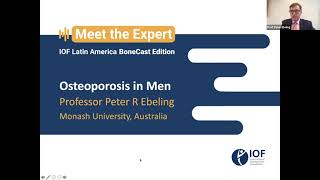 "Osteoporosis en el Hombre" (Osteoporosis in Men) - MTE 2021 IOF LATAM BoneCast