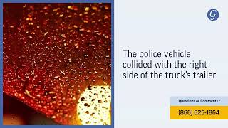Officer Ray Barrantes Killed in Truck Accident in Chowchilla, CA