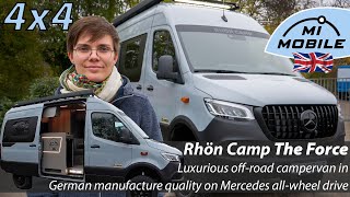 Manufacture 4x4 offroad Camper Van on Mercedes - Rhön Camp The Force - 6m length, diesel heating