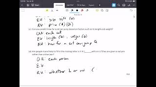 Explanatory and response variables (pg 112-113)