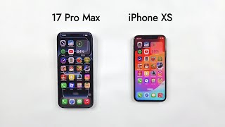 iPhone 17 Pro Max vs iPhone XS - SPEED TEST