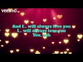 Whitney Houston - I Will Always Love You Lyrics