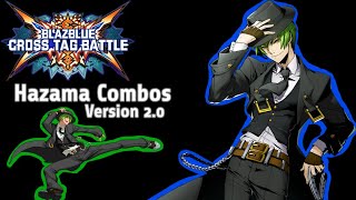 Blazblue Cross Tag Battle: Solo Hazama Combos