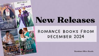 Review: December 2024 Historical Romance New Releases