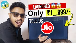 Jio Tele OS is here ! Thomson 43” smart tv with Jio tele os in built launched under 20K