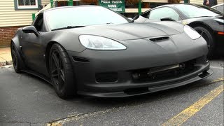 800 HP Supercharged Corvette Z06 GT2 Widebody Kit by LOMA