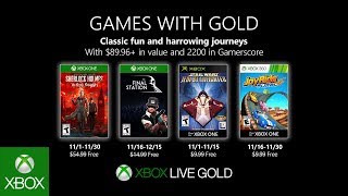 Xbox - November 2019 Games with Gold