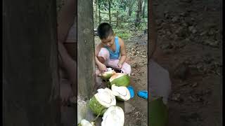 Buko fresh from the farm 😋