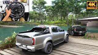 Mercedes X-Class & Toyota Tacoma | OFFROAD CONVOY | Forza Horizon 5 | Thrustmaster T300RS gameplay