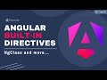 Built-in Directives in Angular 🧠 ngClass, ngStyle & More