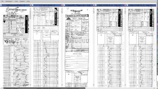 Enhanced Raster Well Log Processing