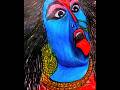 Angry Maa Kali Drawing✍️😱😱💖🔱🕉🙏 #maakali #shorts #youtubeshorts  #sudipdrawingandart