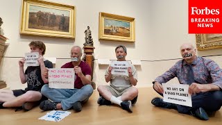 WATCH: Extinction Rebellion Climate Activists Shut Down Metropolitan Museum Of Art Exhibits