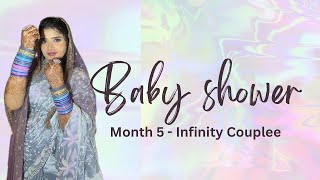 Infinity couple Baby Shower - Month five