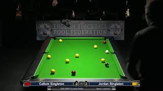 2022 EBPF County Finals -Mens - Last 64 - Callum Singleton v Jordan Shepherd