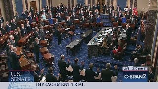 Senate Impeachment Trial Oaths