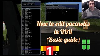 Editing Pacenotes in RBR (Basics) using the pacenote plugin