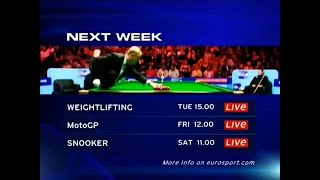 2007 Eurosport. Next week Highlights