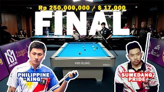 JAMES ARANAS (PHI) VS BILLY (INA) | FINAL ! | INDONESIA OPEN 2023