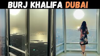 Burj Khalifa Dubai Inside tour | Honeymoon Trip | Punjabi Travel Couple | Ripan & Khushi