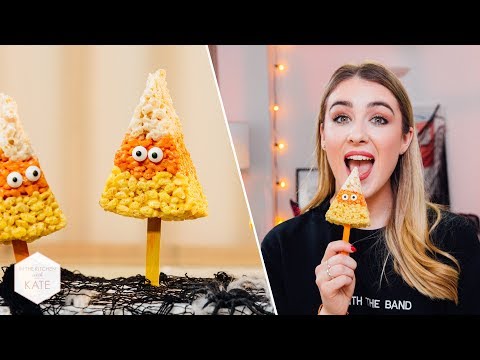 Candy Corn Rice Krispie Treats - In The Kitchen With Kate Candy Corn Rice Krispie Treats - In The Kitchen With Kate