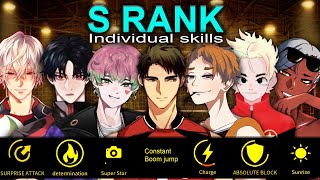The Spike. Volleyball 3x3. S RANK. Individual skills. All characteristics. Individual effects