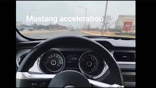 Corvette vs mustang acceleration comparison